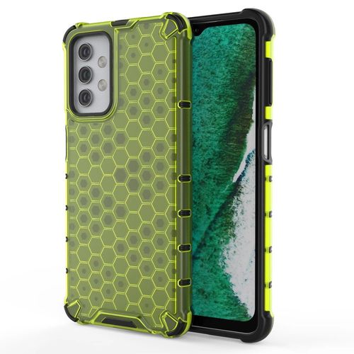 Honeycomb Case armor cover with TPU Bumper for Samsung Galaxy A32 5G green, Hurtel 5907769324369 5907769324369
