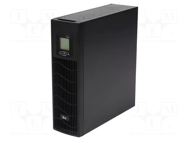 Power supply: UPS; 1.2kW; 1.5kVA; 230V; RACK; 440x410x132mm; 9Ah IPS RTS-LI-1K5-3U-LCD