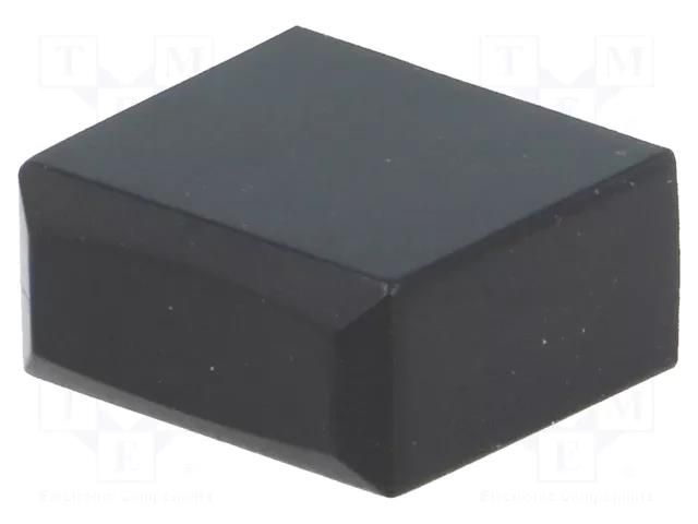 Cap; black; PVA C&K PE-BK