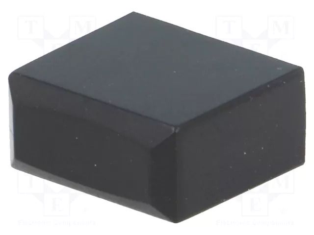 Cap; black; PVA C&K PE-BK