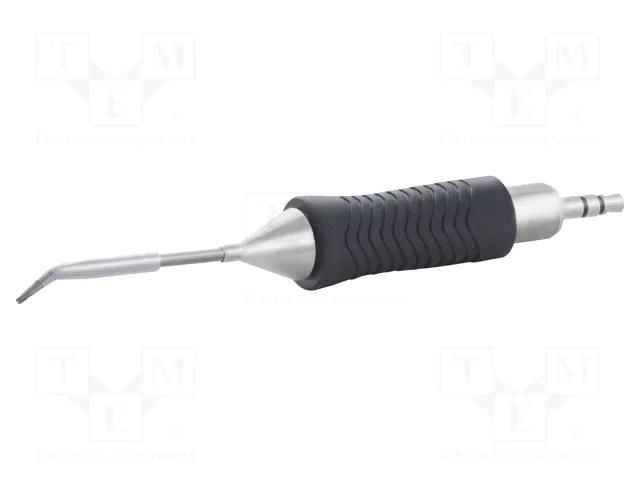 Tip; bent chisel; 0.8x0.4mm; for  soldering iron; 40W WELLER WEL.RTM-008SX