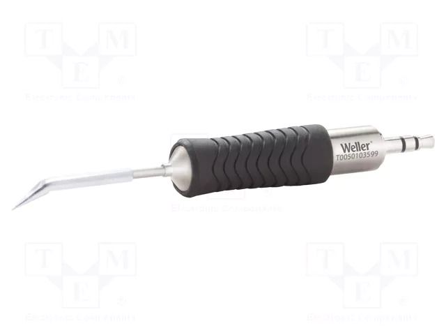 Tip; bent conical; 0.1mm; for  soldering iron; 40W WELLER WEL.RTP-001CX