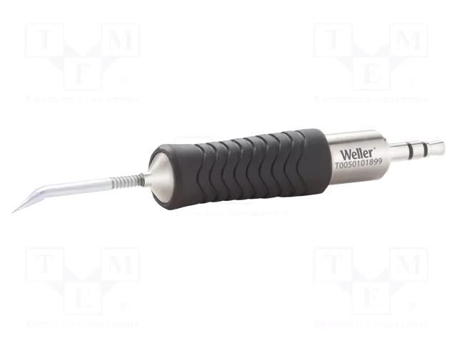 Tip; bent conical; 0.1mm; for  soldering iron; 40W WELLER WEL.RTP-001CXMS