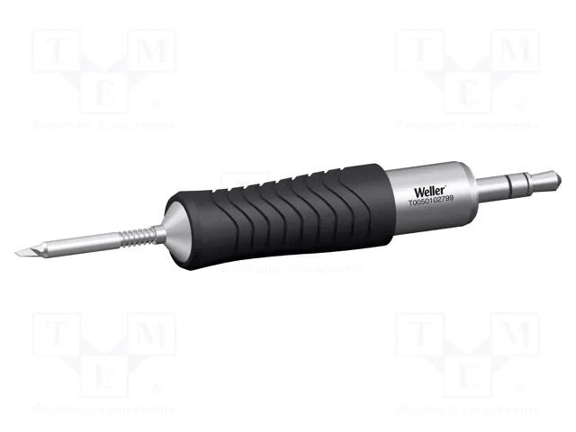 Tip; knife; 1x0.2mm; for  soldering iron; 40W WELLER WEL.RTP-010KMS