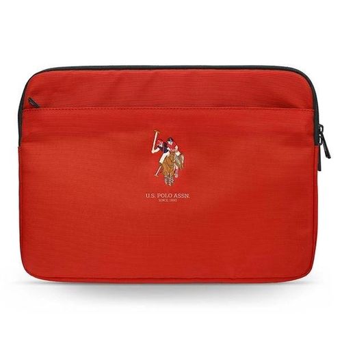 US Polo Assn. Cover for a 13&quot; laptop - red, U.S. Polo Assn. 3700740490792 3700740490792