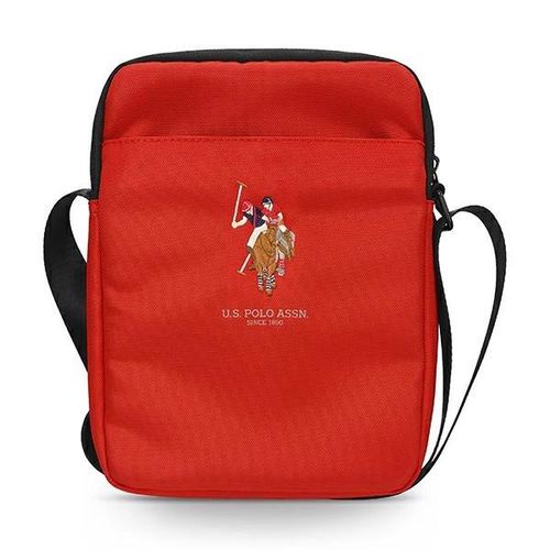 US Polo Torba USTB10PUGFLRE 10" czerwona /red, U.S. Polo Assn. 3700740490853