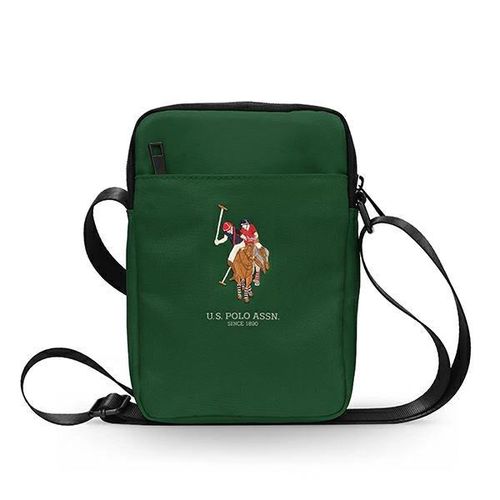 US Polo Torba USTB8PUGFLGN 8" zielona /green, U.S. Polo Assn. 3700740490884 3700740490884