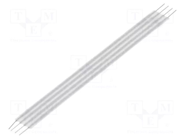 Connector: jumper cable; Tape ph: 1.27mm; L: 50.8mm; straight TE Connectivity FSN12A-04