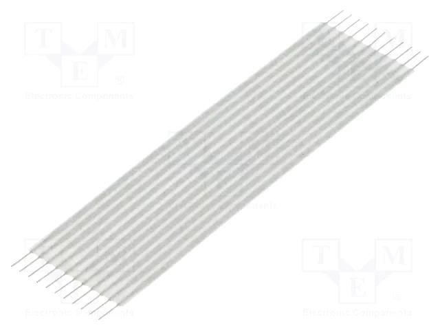 Connector: jumper cable; Tape ph: 1.27mm; L: 50.8mm; straight TE Connectivity FSN12A-11