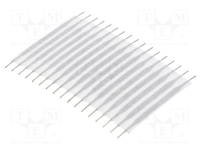 Connector: jumper cable; Tape ph: 2.54mm; L: 25.4mm; straight TE Connectivity FSN21A-17