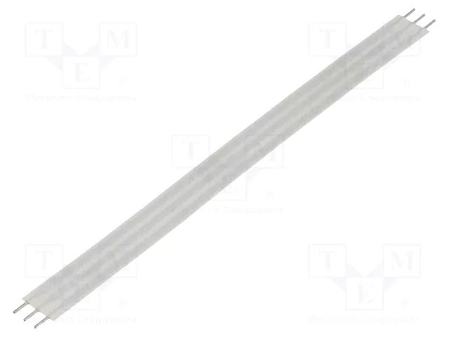 Connector: jumper cable; Tape ph: 2.54mm; L: 101.6mm; straight TE Connectivity FSN24A-03