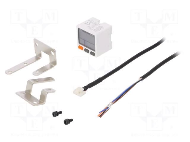 Module: transducer; pressure; -100÷1000kPa; OUT 1: NPN,PNP; PSQ AUTONICS PSQ-C1CU-RC1/8