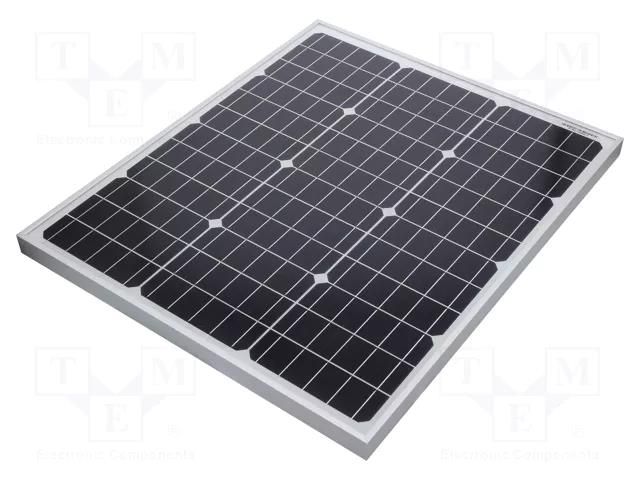 Photovoltaic cell; monocrystalline silicon; 610x510x30mm; 50W CELLEVIA POWER CL-SM50M