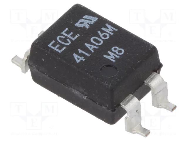 Relay: solid state; Icntrl max: 50mA; 400mA; max.60VAC; max.60VDC ECE EPR311A064000EZ