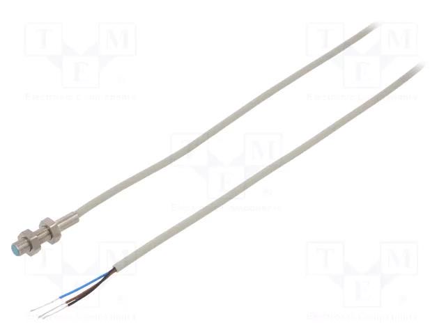 Sensor: inductive; OUT: PNP / NO; 0÷1.6mm; 10÷30VDC; M5; IP67; 100mA BAUMER IFRM05P17A1/PL
