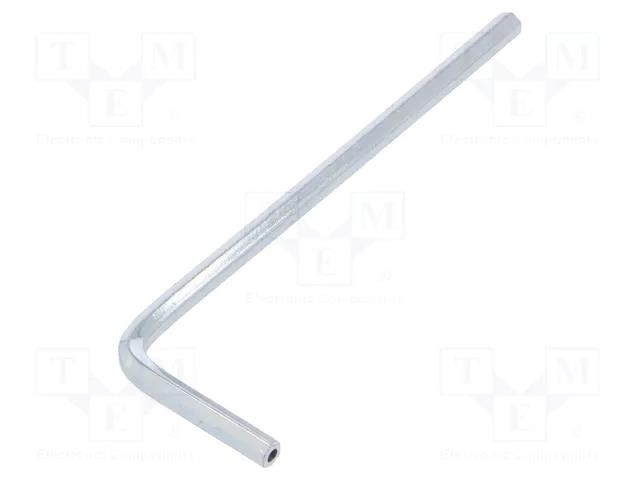 Wrench; hex key with protection; TR2.5mm; Overall len: 56mm BOSSARD B2.5/BN6972