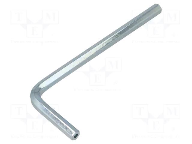 Wrench; hex key with protection; TR4mm; Overall len: 70mm BOSSARD B4/BN6972