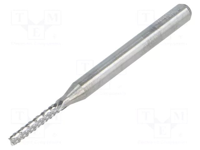 Diamond mill; Ø: 1.7mm; Ø: 3.175mm; Working part len: 90mm KEMMER PRAEZISION DCFBM-1.7
