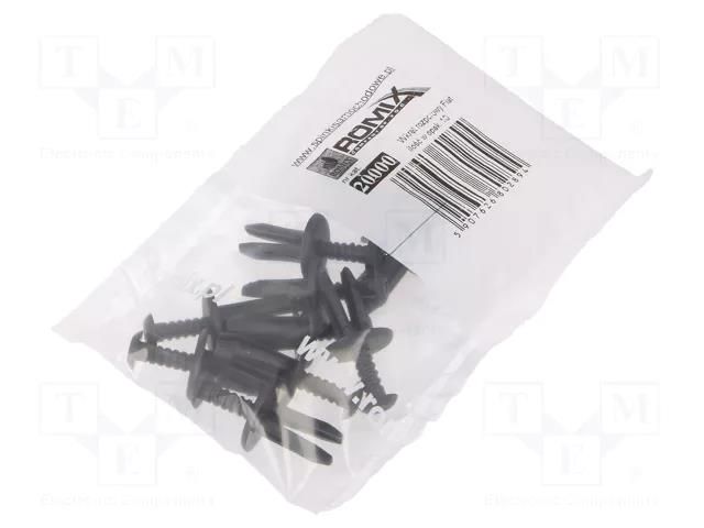Plastic anchor; 10pcs; Alfa Romeo,Fiat,Lancia; OEM: 82421028 ROMIX RX-20000