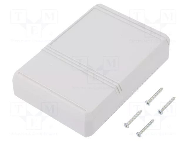 Enclosure: multipurpose; X: 89mm; Y: 130mm; Z: 32mm; ABS; grey MASZCZYK KM-88/GY