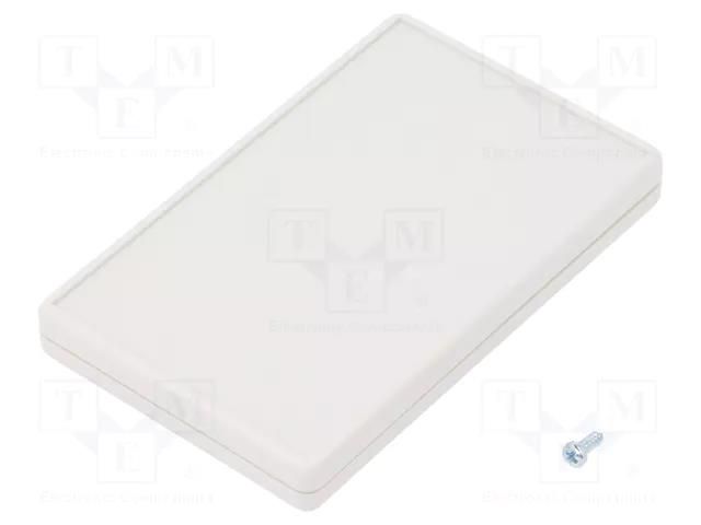 Enclosure: multipurpose; POCKET CARD; X: 54mm; Y: 85mm; Z: 10mm; ABS TEKO PC.7