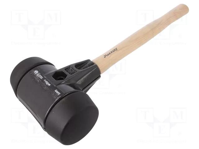 Hammer; general purpose; 409mm; W: 185mm; 3136g; 80mm; round WIHA WIHA.26439