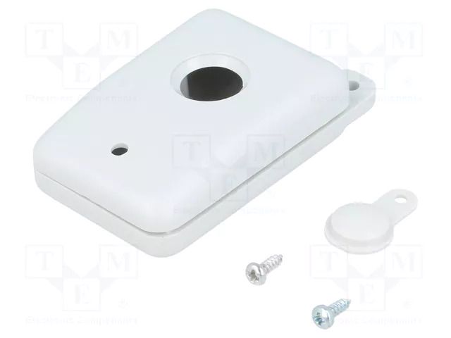 Enclosure: for remote controller; X: 30mm; Y: 50mm; Z: 14mm; ABS MASZCZYK P-10/GY