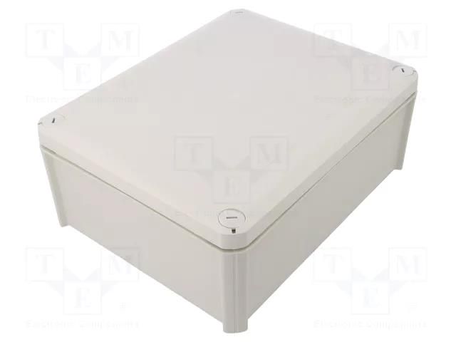 Enclosure: junction box; X: 190mm; Y: 240mm; Z: 95mm; IP66; T 250 OBO BETTERMANN OBO-2007287