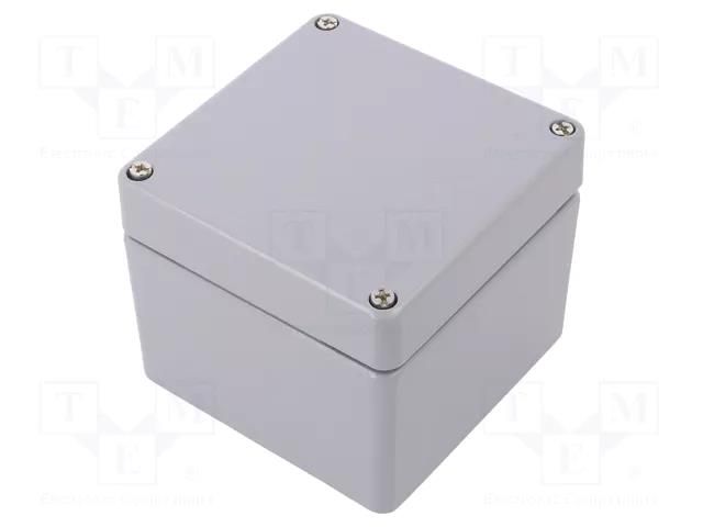 Enclosure: multipurpose; X: 100mm; Y: 100mm; Z: 81mm; ALR; aluminium SPELSBERG ALR-1010-4