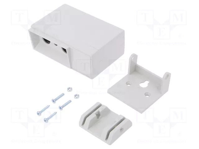 Enclosure: for devices with displays; X: 88mm; Y: 58mm; Z: 34mm; ABS MASZCZYK KM-32C/GY