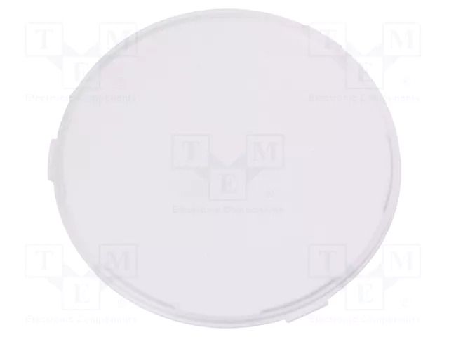 Sublens; round; polycarbonate; for reflectors; LEDIL; H: 3.4mm LEDIL C12479