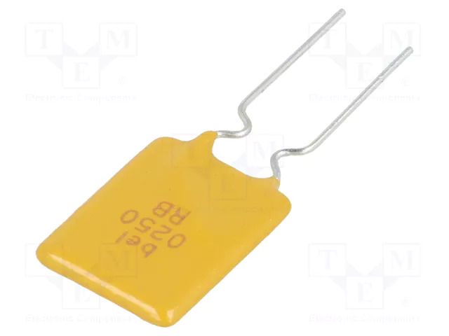 Fuse: PTC polymer; 2.5A; THT BEL FUSE 0ZRB0250FF1E