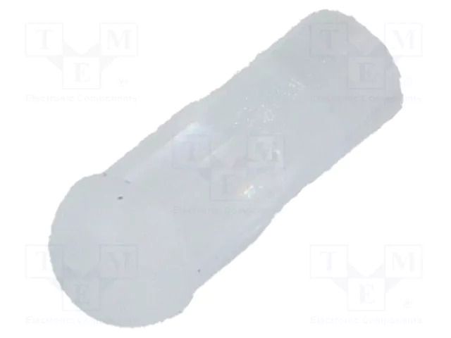 Fiber for LED; Ø3.2mm; L: 7mm; round; Front: flat; straight MENTOR 1282.1000