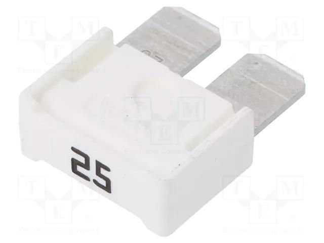 Fuse: fuse; 25A; 32VDC; automotive; 16.2mm MTA MAXICOMPACT-25A