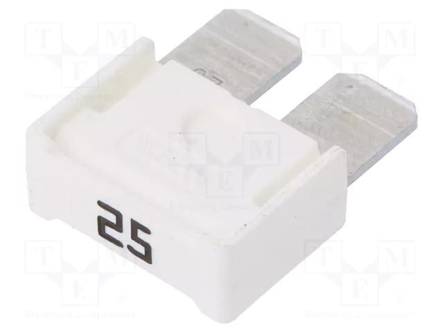 Fuse: fuse; 25A; 32VDC; automotive; 16.2mm; MAXI MTA MAXICOMPACT-25A
