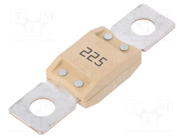 Fuse: fuse; 225A; 32VDC; automotive; 29.2mm MTA MEGAVAL-CU-225A