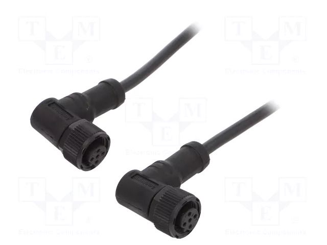 Cable: for sensors/automation; PIN: 5; with plastic nut; plug; 60V AMPHENOL LTW MSBP05FRSBPFRSB001