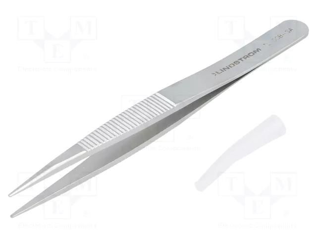Tweezers; 120mm; for precision works; Blade tip shape: sharp LINDSTRÖM SA.TL00B-SA