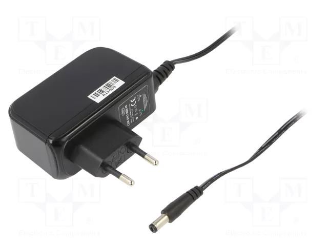 Power supply: switching; mains,plug-in; 12VDC; 2A; 24W; 86.8% CELLEVIA POWER CLW-2412-W2E-ER