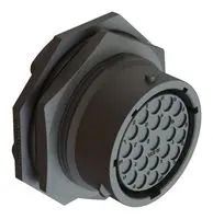 CIRCULAR CONNECTOR, 23POS, RCPT, JAM NUT RTS718ND23S03