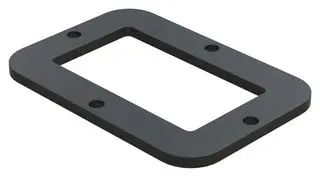 GASKET, 24POS, BLACK, RCPT ARC24-GKT