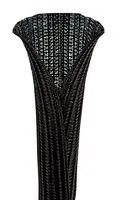 BRAIDED SLEEVE, 12.7MM, PET, 45.7M SE50PS-CLR0