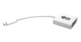 USB-C TO DVI ADAPTER W/ALTER MODE, WHT U444-06N-DVI-AM