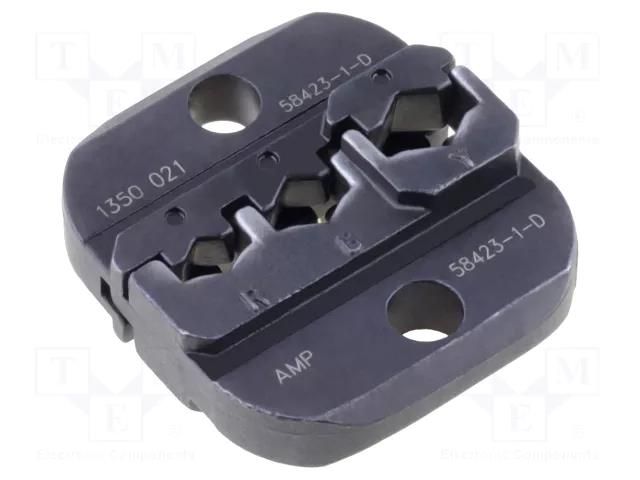 Crimping jaws; insulated connectors,insulated terminals; PIDG TE Connectivity 58423-1