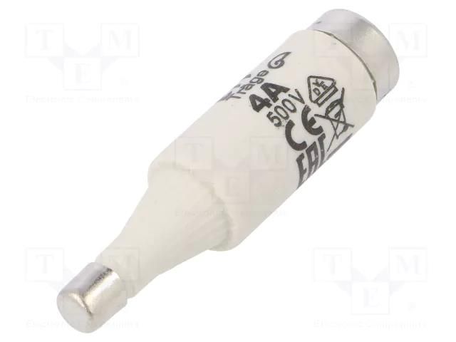 Fuse: fuse; 4A; 500VAC; 500VDC; gG; ceramic; DI; D ETI POLAM 002311402