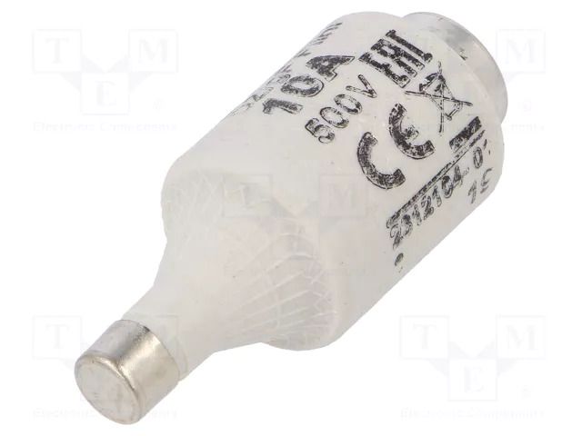 Fuse: fuse; 10A; 500VAC; 440VDC; quick blow; ceramic; DII; D ETI POLAM 002312104
