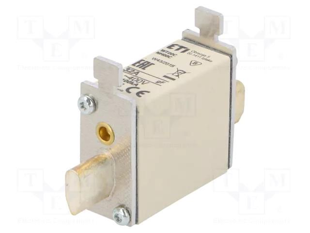 Fuse: fuse; 32A; 400VAC; quick blow; ceramic,industrial; NH00C ETI POLAM 004119202