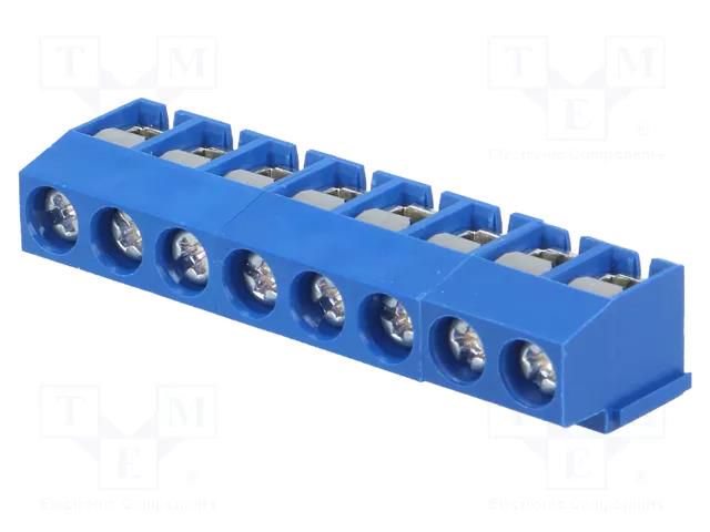 Connector: PCB terminal block; terminal; 8A; 300V; angled 90° ECE ETB11080B000Z
