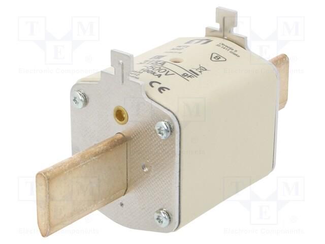 Fuse: fuse; 315A; 500VAC; quick blow; ceramic,industrial; NH2 ETI POLAM 004139412