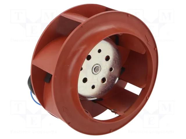 Fan: DC; radial; 48VDC; Ø133x91mm; 559m3/h; ball; 6000rpm EBM-PAPST RER133-41/18/2TDP